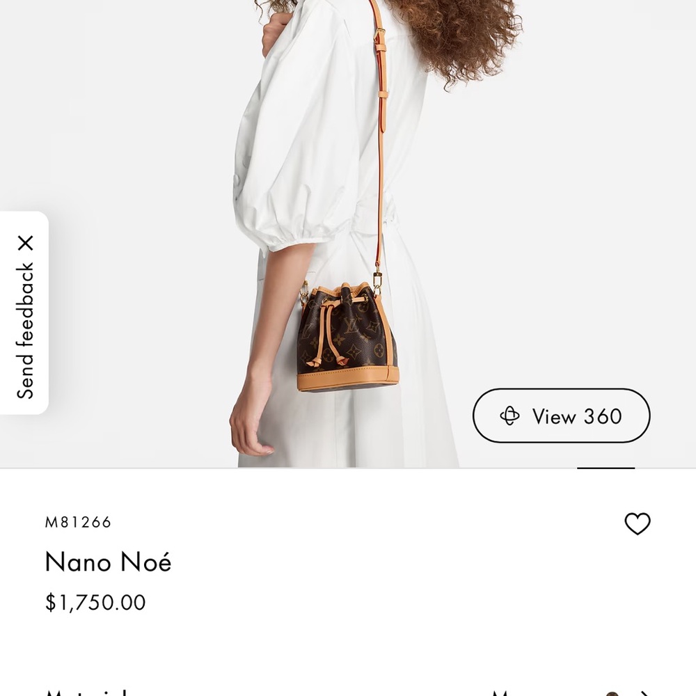 Louis Vuitton Nano Noé